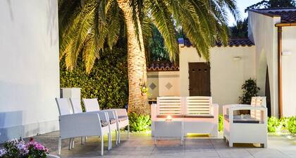 Almyra Villa San Vito lo Capo in der Mitte mit Garten in Strandnähe