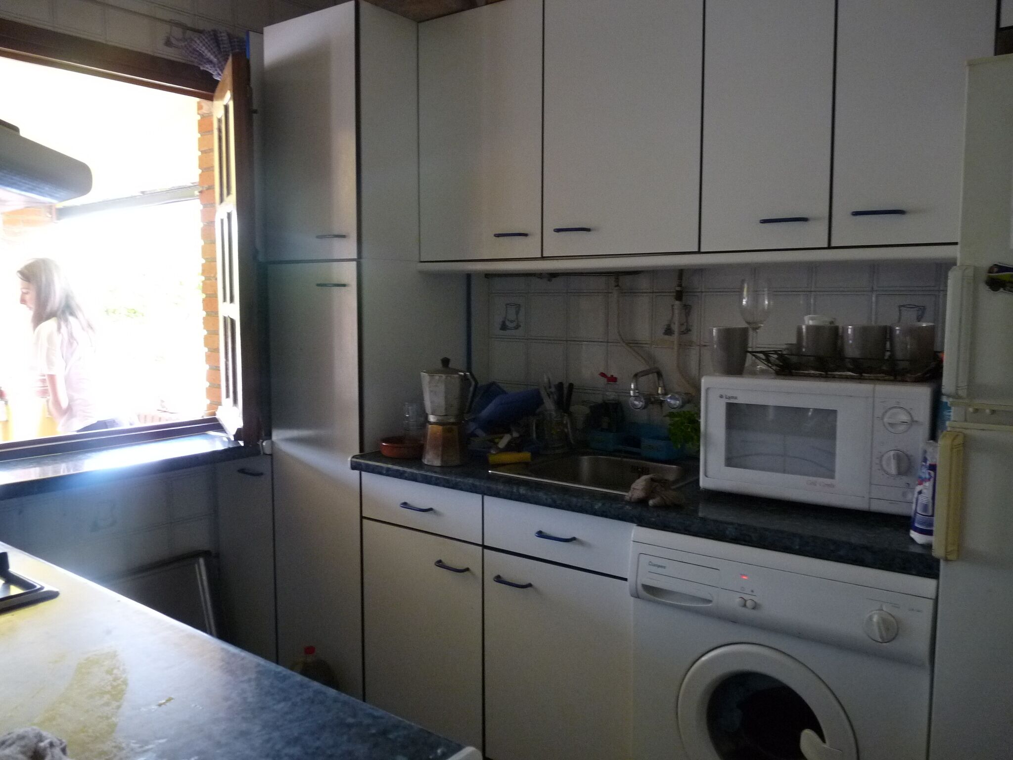 House / Chalet in the field beside the river Alberche