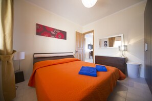 2 soverom, strykejern/-brett, reiseseng for barn og wi-fi (inkludert)