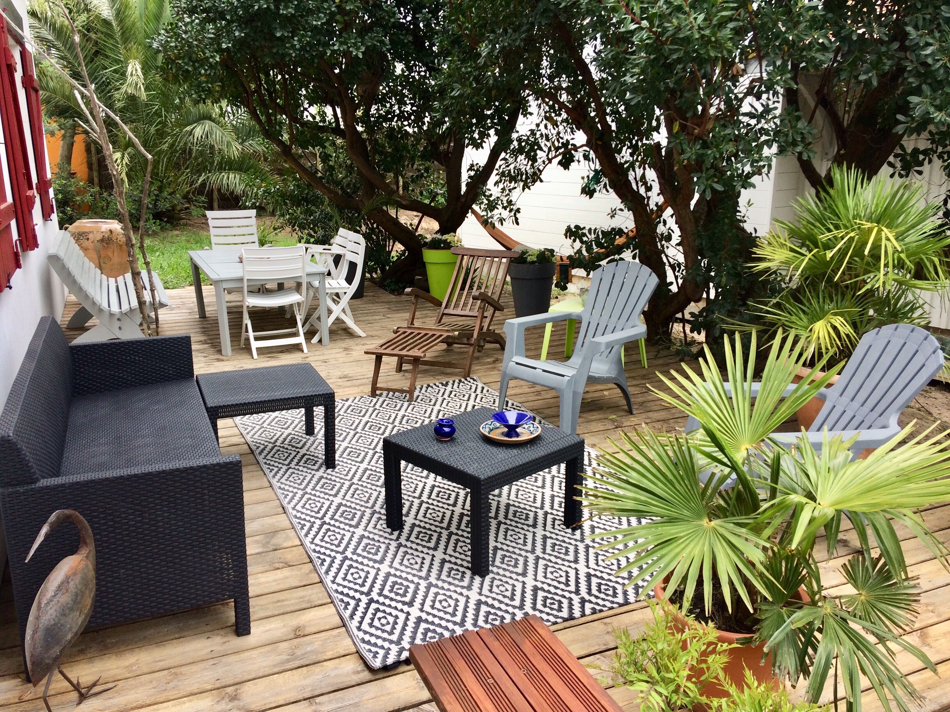 PROMO Cap Ferret center 7/14 withdrawal 50m beach with garden