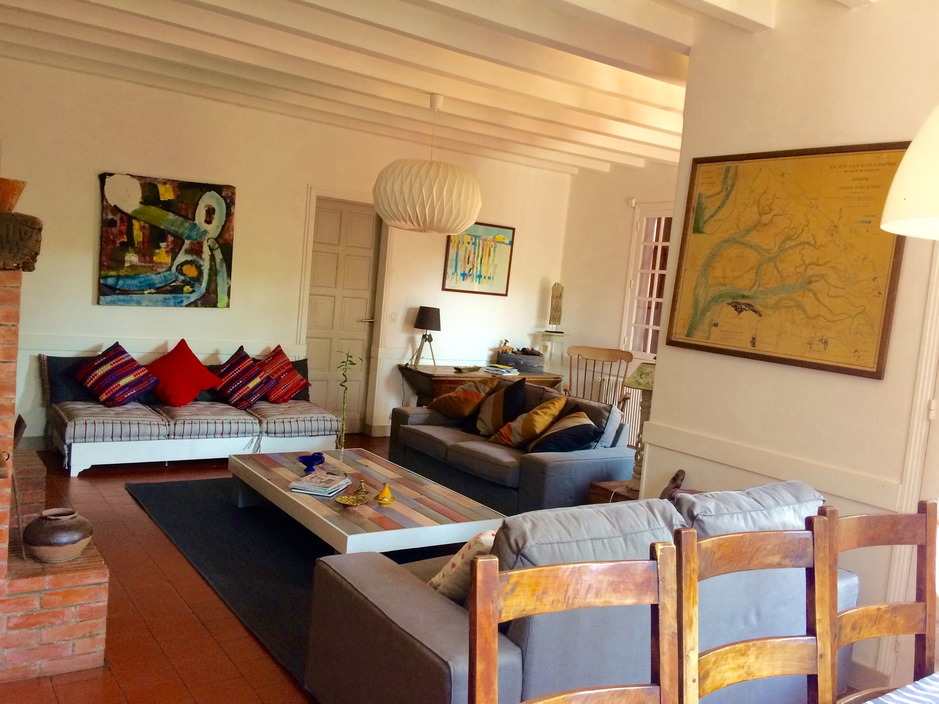 PROMO Cap Ferret center 7/14 withdrawal 50m beach with garden