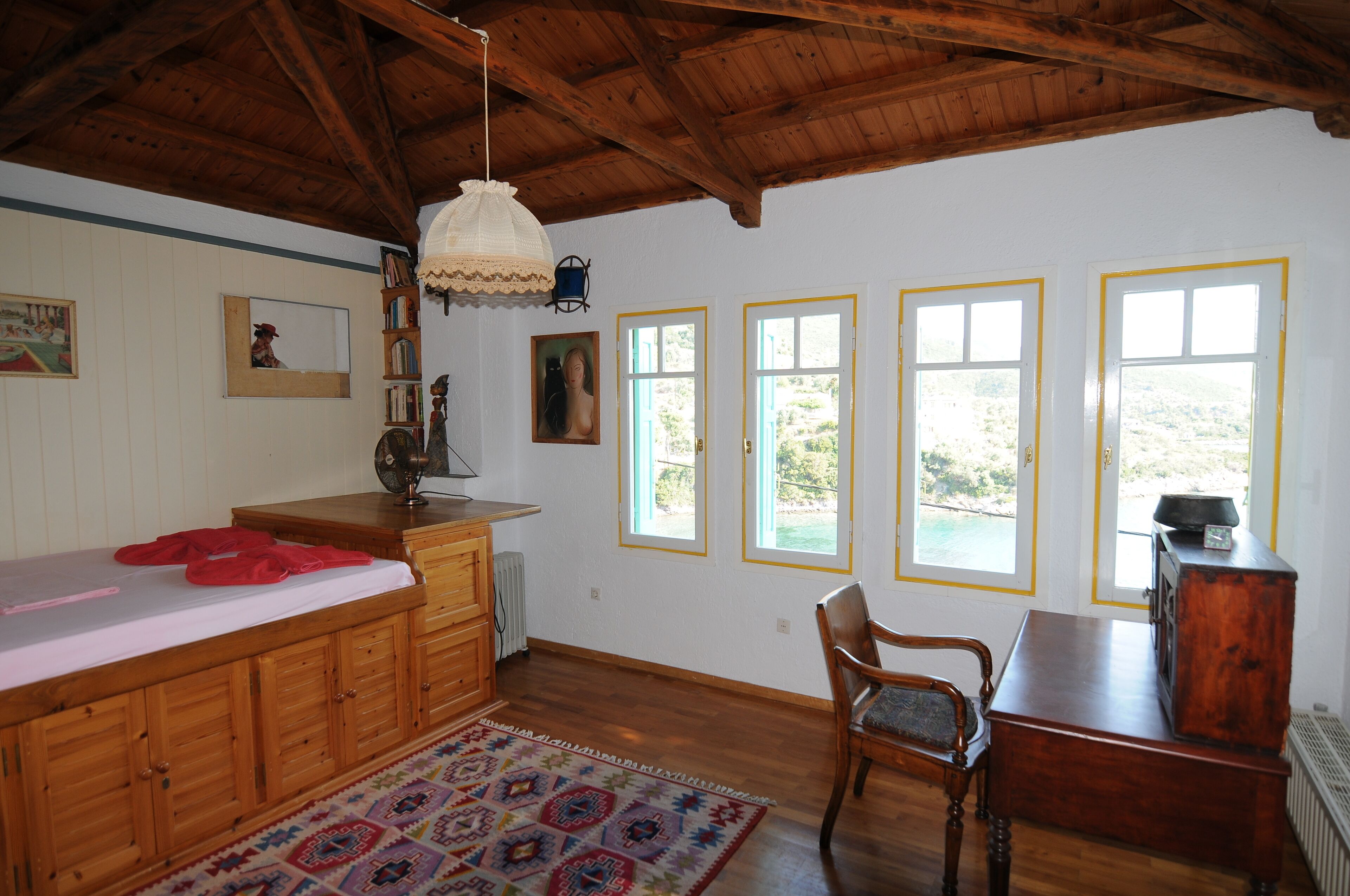 Vilavala: Nestling in fragrant green pines above sparkling blue Aegean waters