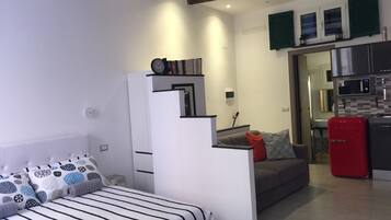 1 habitación, cuna de viaje, wifi gratis y ropa de cama