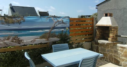 maison de pĂȘcheur 100m de la mer .