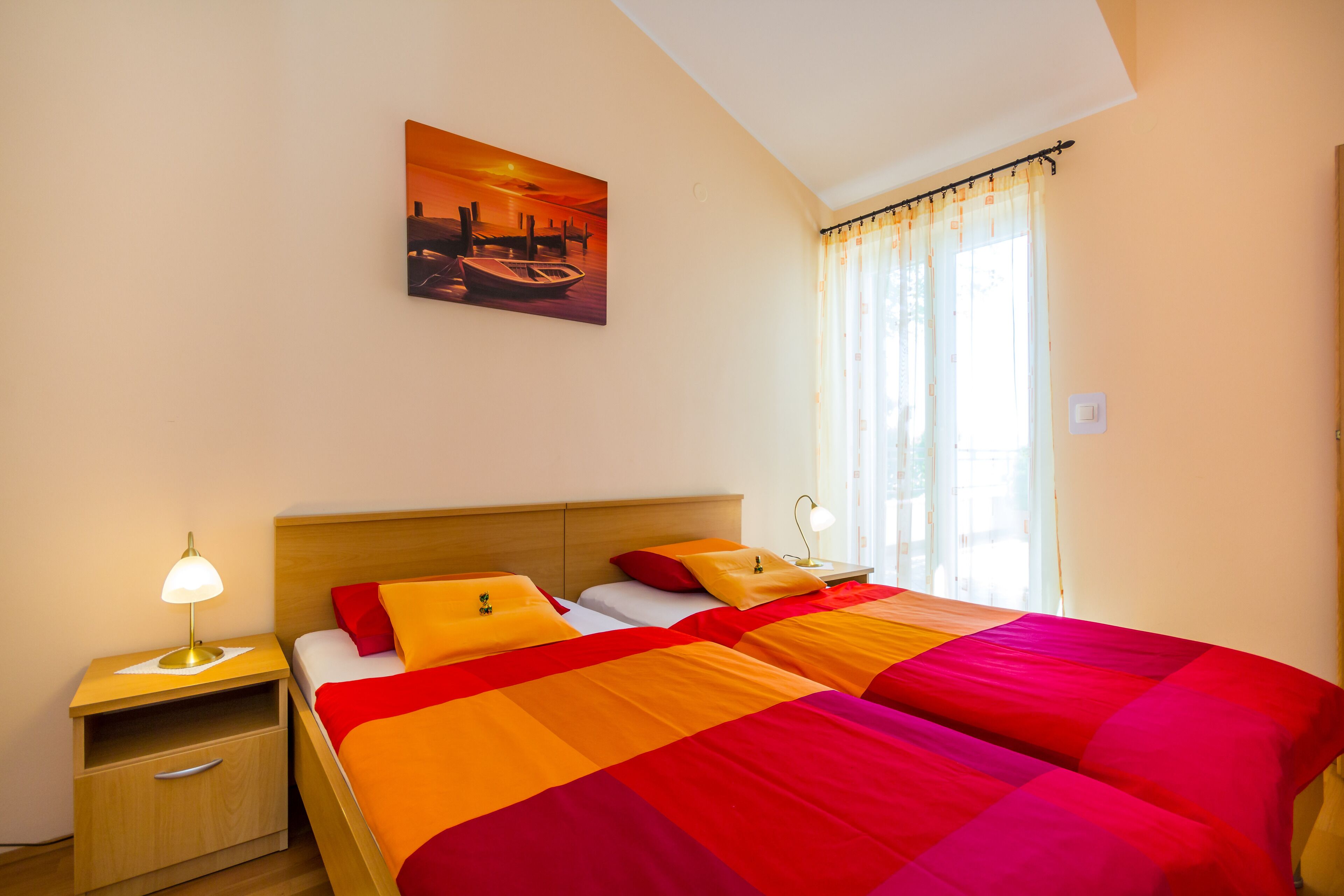 2 Schlafzimmer, Zimmersafe, Bügeleisen/Bügelbrett, Reisekinderbett