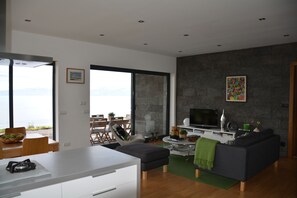 Smart-tv, dvd-afspiller, bøger