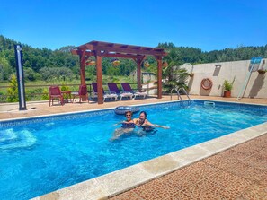 Alberca al aire libre