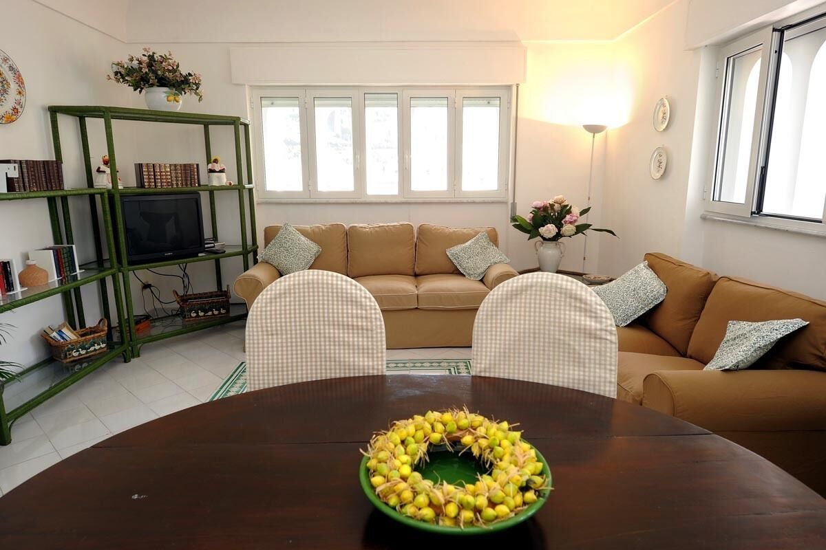 Questo lussuoso appartamento si trova nel centro di Amalfi