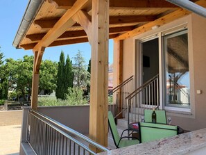 Terrace/patio - Apartment in Punat with Terrace, Air condition, WIFI, Washing machine (4534-3) (Punat)