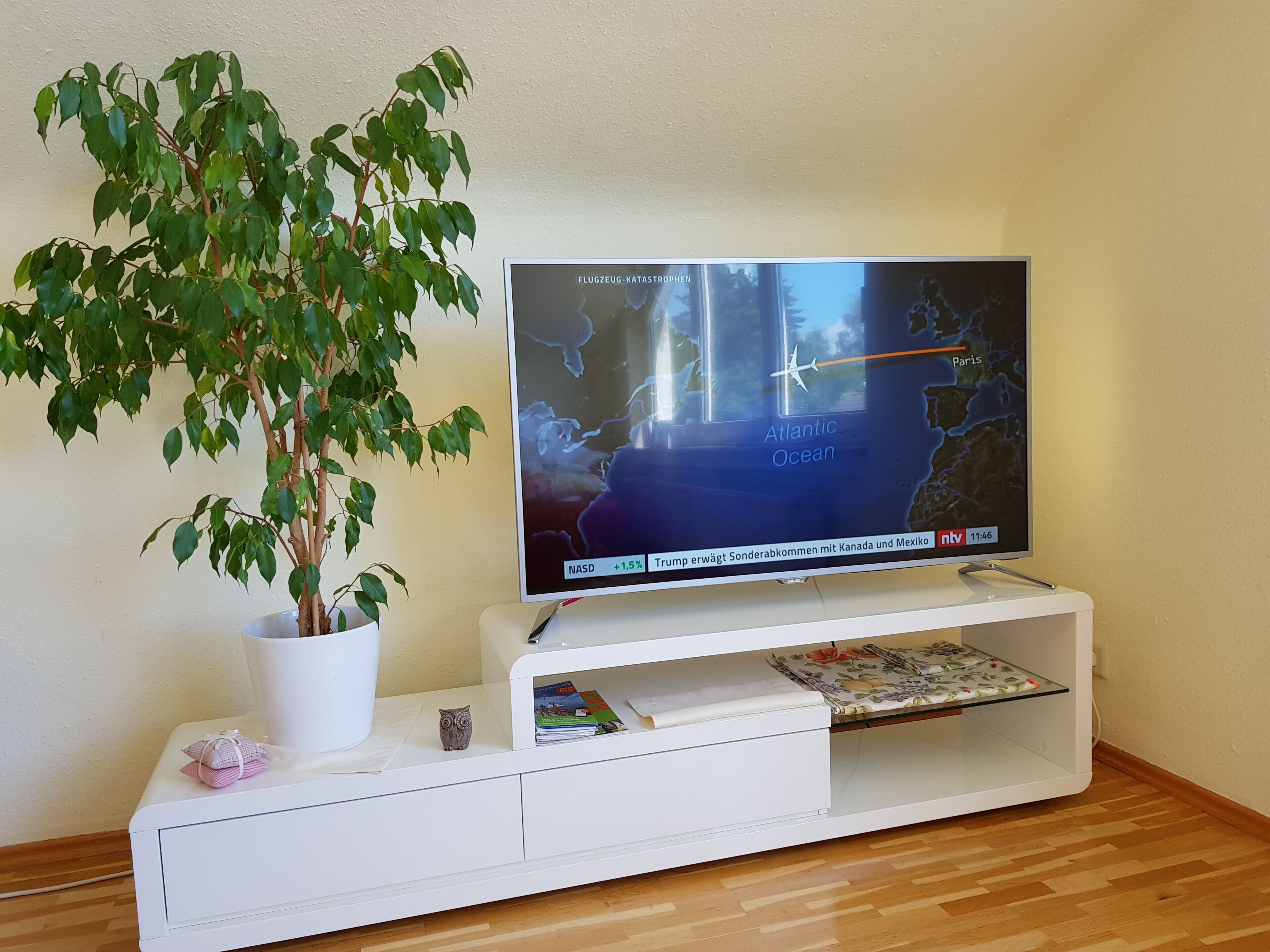 ARISTA Ferienwohnung in 88046 Friedrichshafen: Fernseher