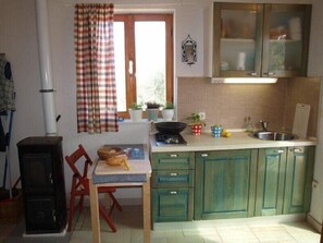 Réfrigérateur, plaque de cuisson