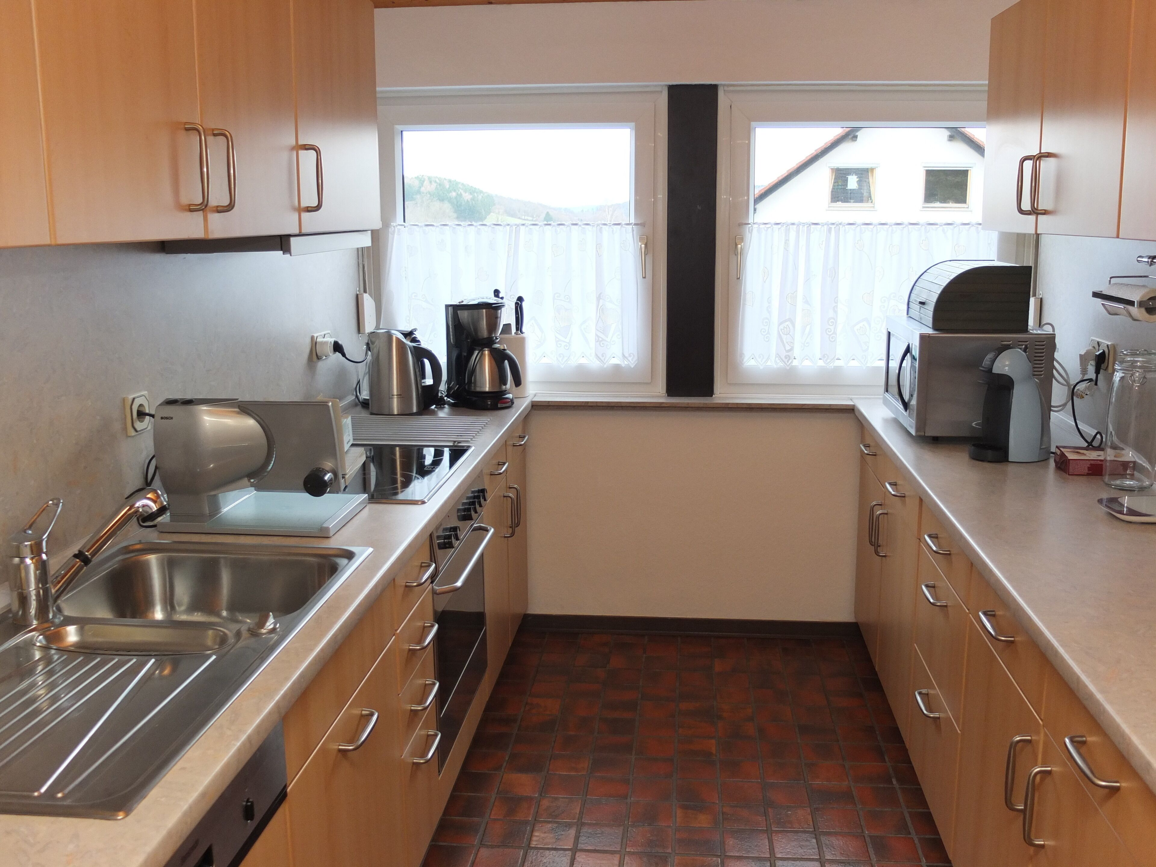 Guesthouse in an idyllic forest close