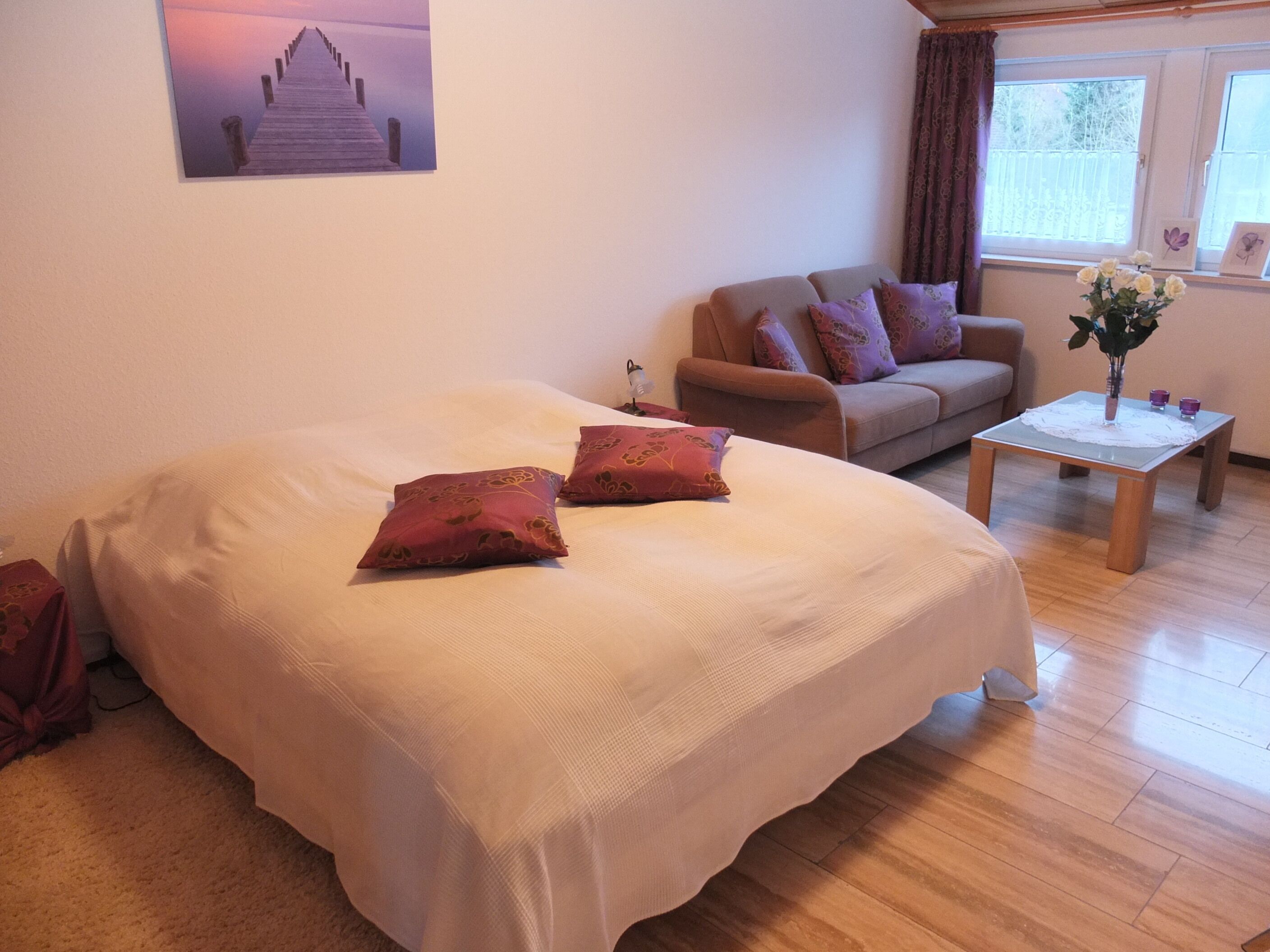 Guesthouse in an idyllic forest close