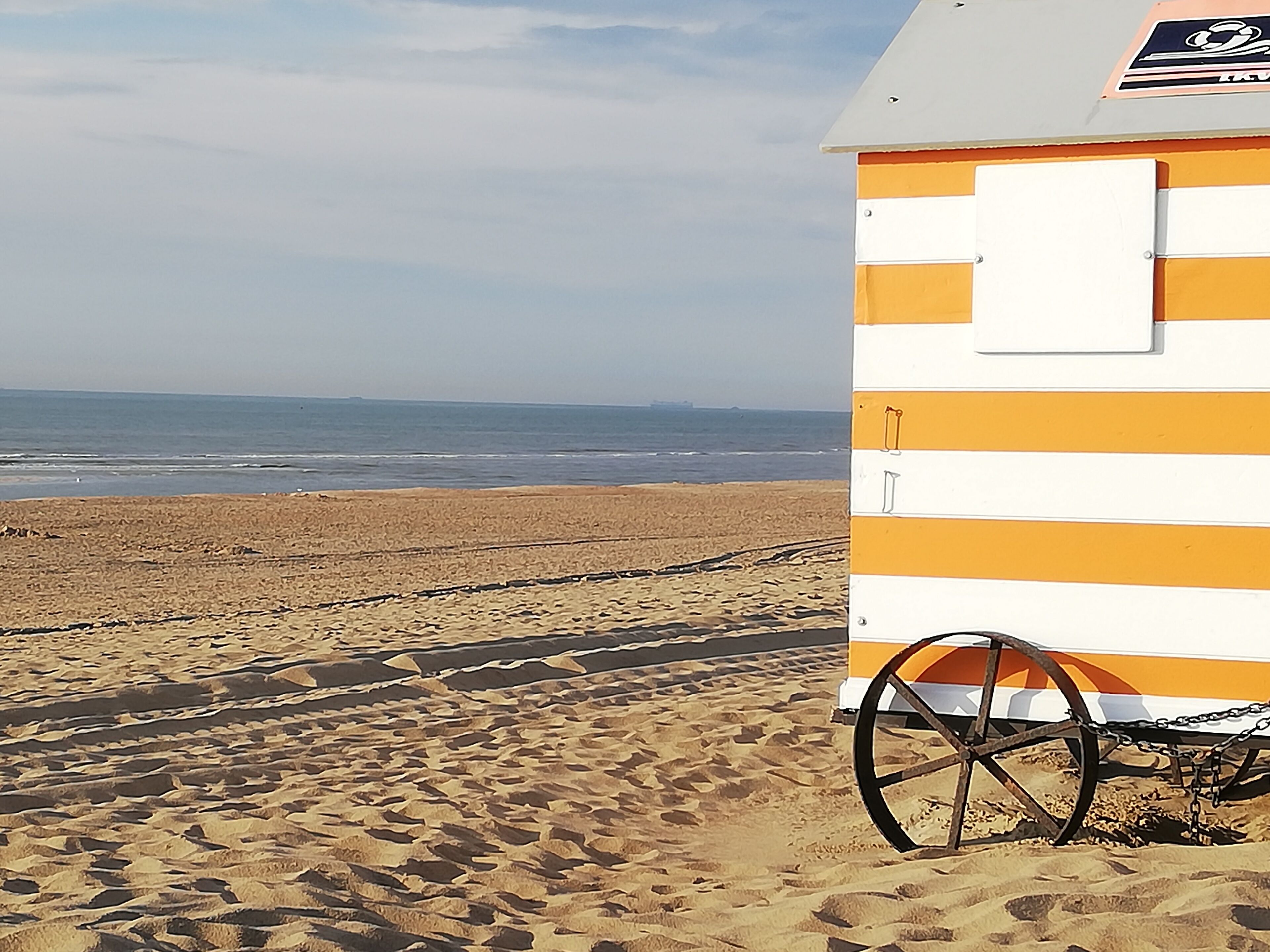 In Strandnähe, Liegestühle