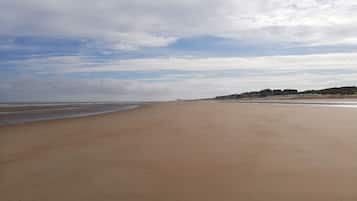 Beach nearby, sun-loungers