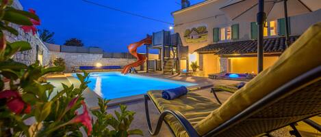 Una piscina climatizada