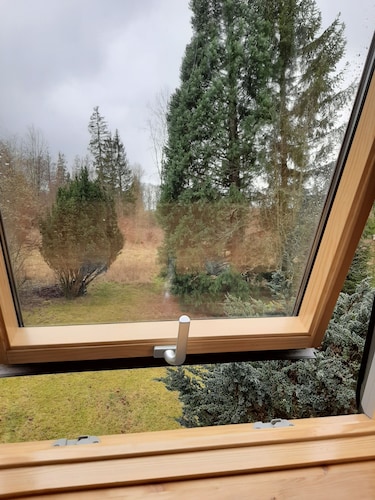 Cottage in the Franconian Forest right on the edge of the forest (Bad Steben, Rennsteig)