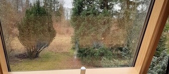 森の端にあるフランコニアの森のコテージ（Bad Steben、Rennsteig）