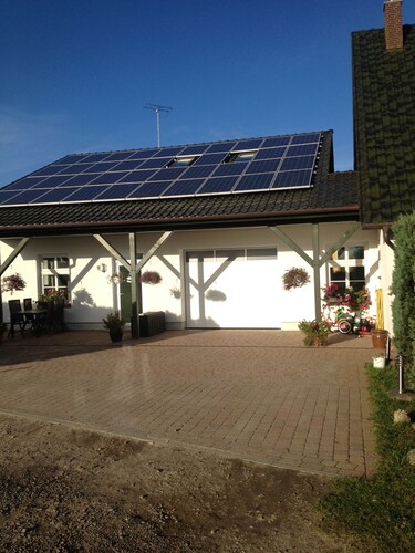 FW near Fuhlendorf south of the Bodden coast. 70sqm for 4 people idyllic location on the forest 