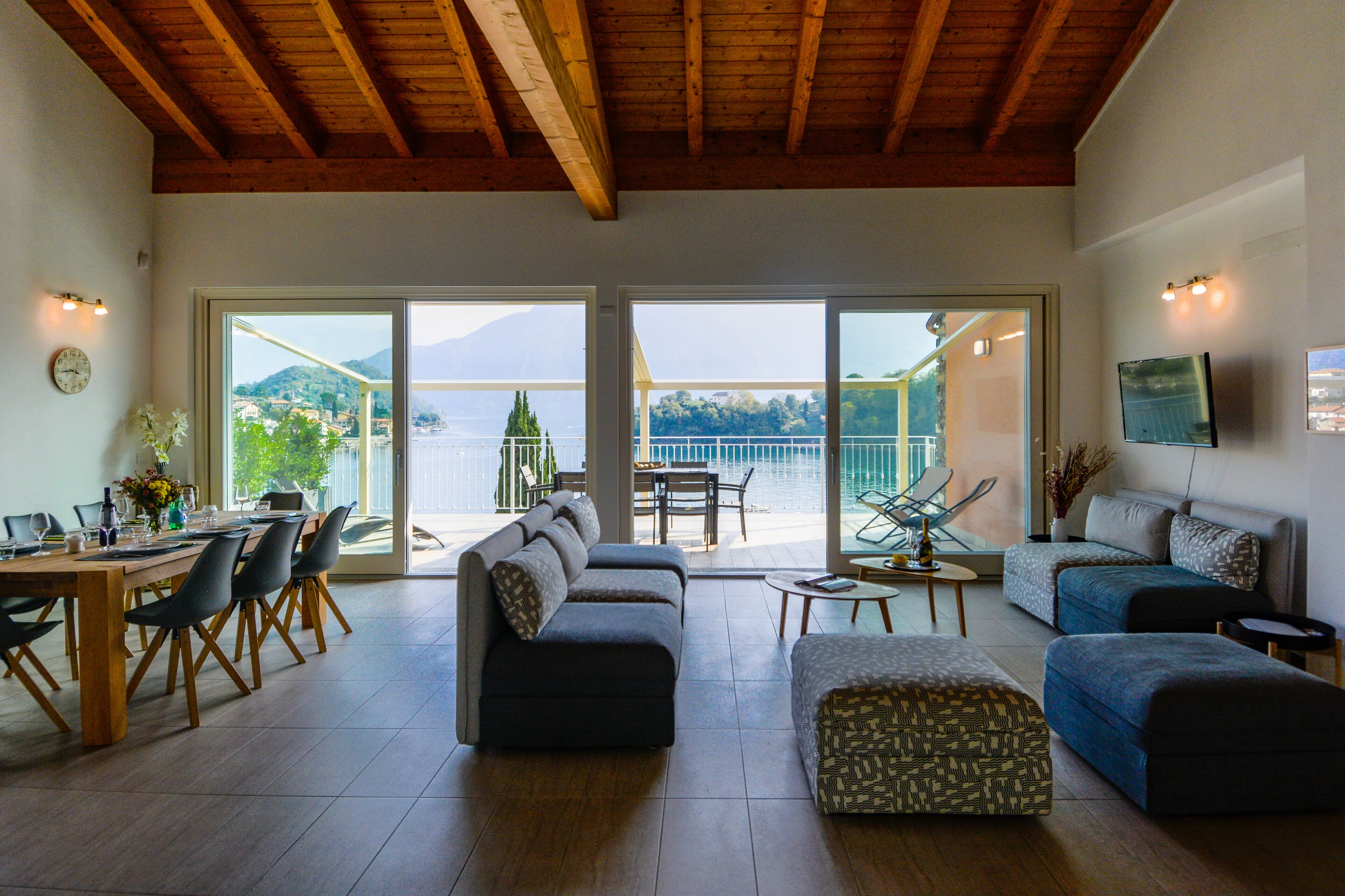 New villa with amazing view on Isola Comacina and Lake Como