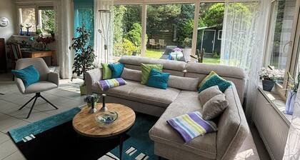 Oasis of well-being by the sea, bungalow, 4 beds, sun terrace, wifi, 10 min walk to the beach