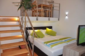 1 Schlafzimmer, kostenloses WLAN, Bettwäsche