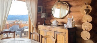 LOG CABIN - LES ANGLES - 4 STARS - LAC DE MATEMALE VIEW - CLOSE TO SLOPES