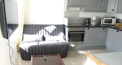 Duplex con vistas al puerto en el corazón de la ciudad. <br>