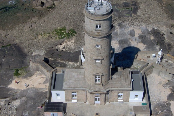 Vue du haut du phare de Gatteville