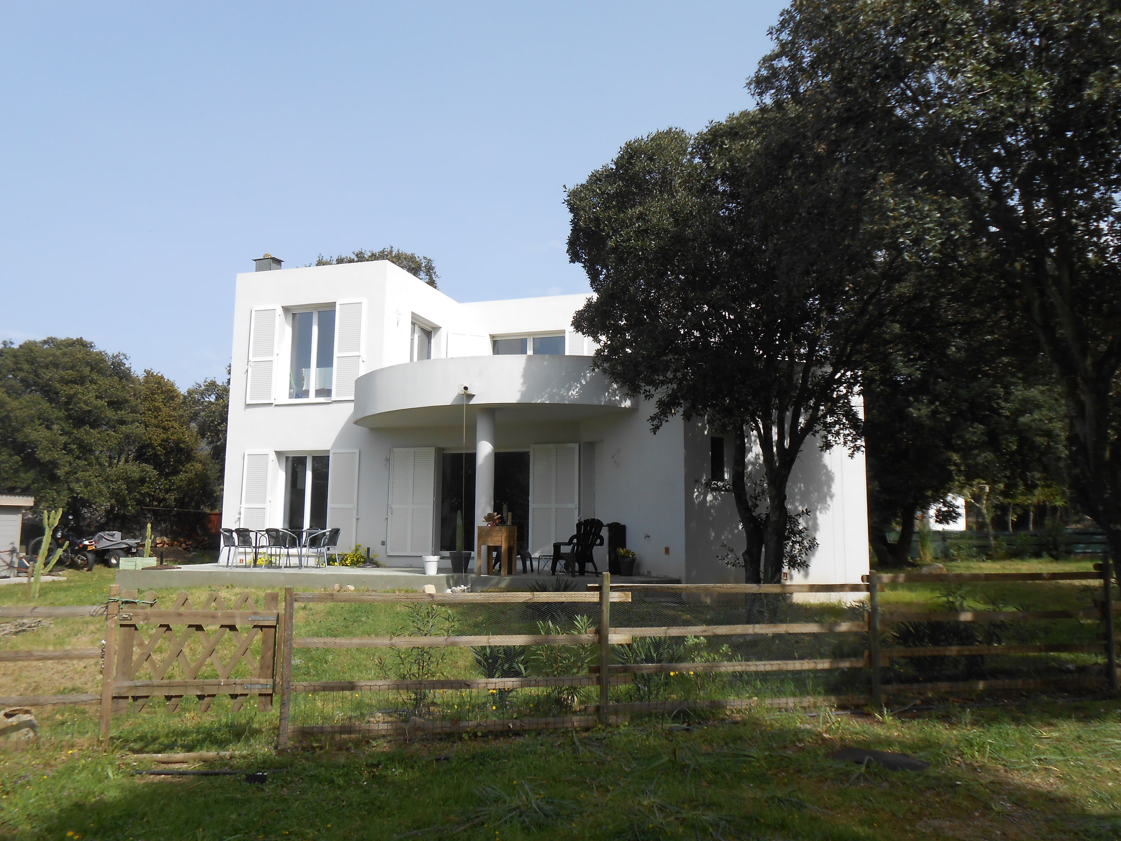 Villa design 3 ch . vue mer plage à pieds Algajola