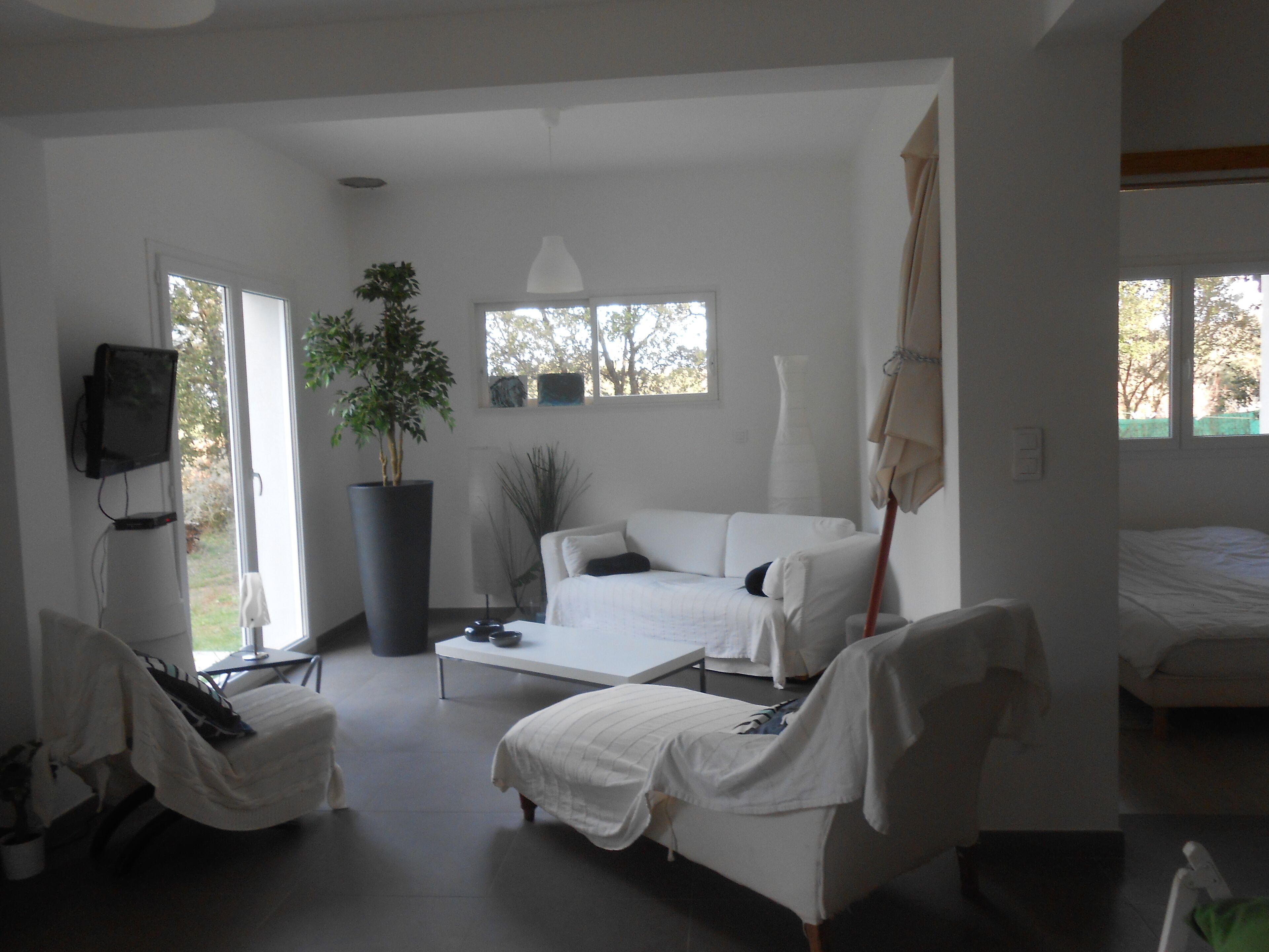 Villa design 3 ch . vue mer plage à pieds Algajola