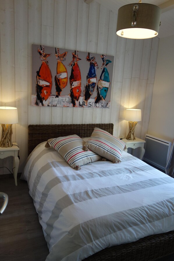 3 chambres, fer et planche Ă repasser, lit parapluie, Wi-Fi