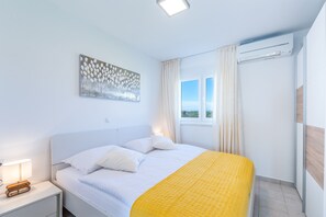 2 多间卧室、熨斗/熨衣板、免费 WiFi、床单