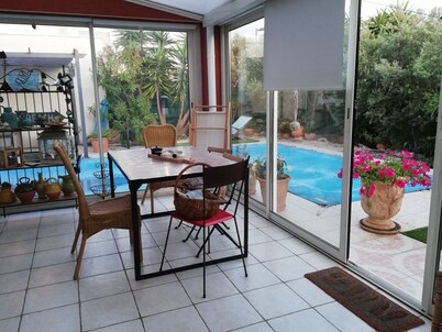 Junto a la playa, Sète casa 6 personas