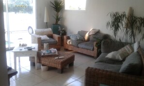 Télévision, jeux vidéo, table de tennis de table, livres