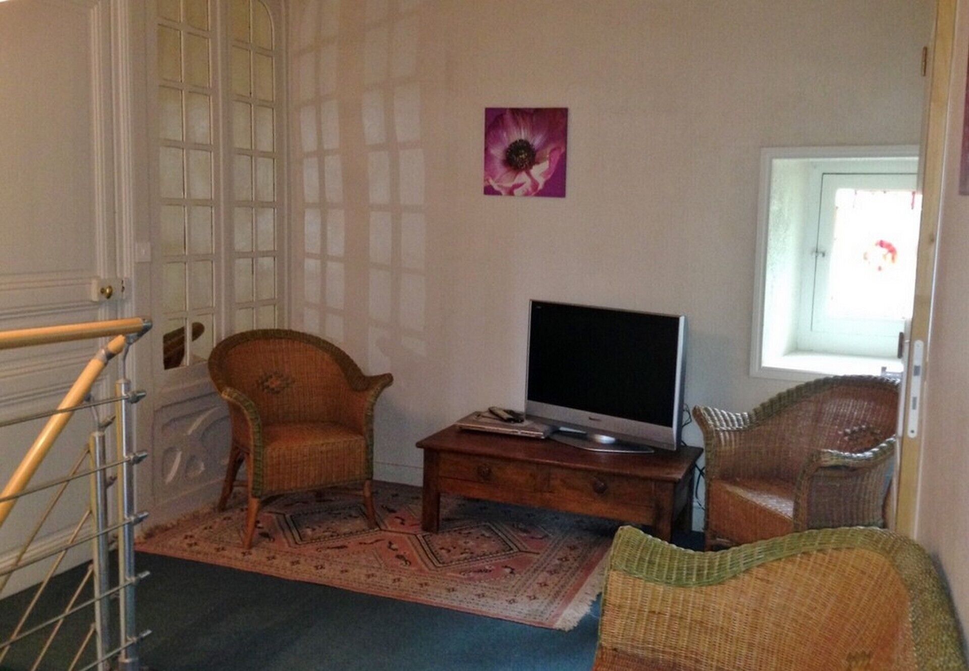 The charming cottage of Oublière built on the rock edges of Sevre near Clisson