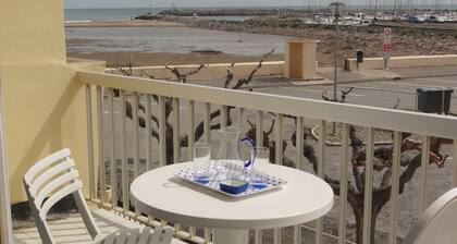 T3 Wohnung am Meer für 6 Personen in Saint-Pierre-la-Mer, privater Parkplatz