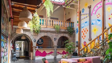 Zona de estar del vestíbulo