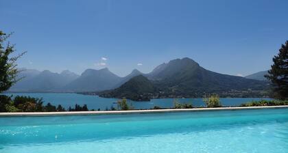 POOL TALLORIES VISTA EXCEPCIONAL DE LAGO ANNECY y MONTAÑAS