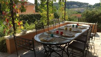 Udendørs spisemuligheder