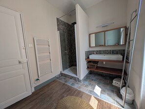 Shower, hair dryer - Beautiful old house with garden in the center of Nyons - Swimming nearby (Nyons)