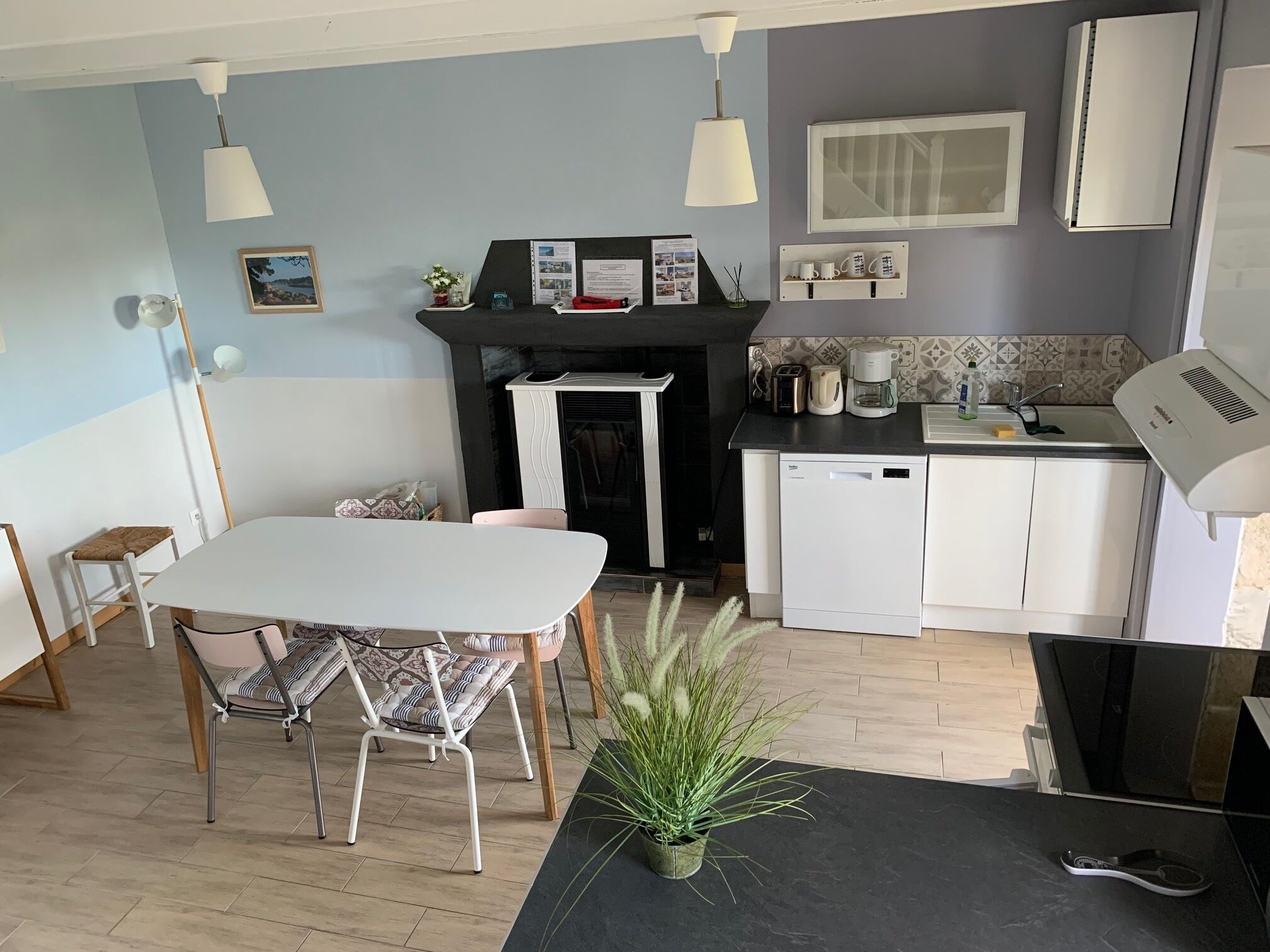 the charm and the beach