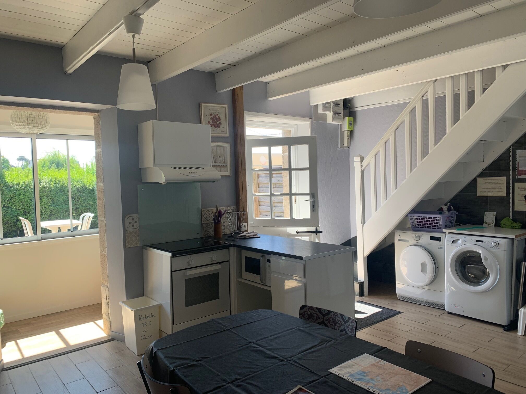 the charm and the beach