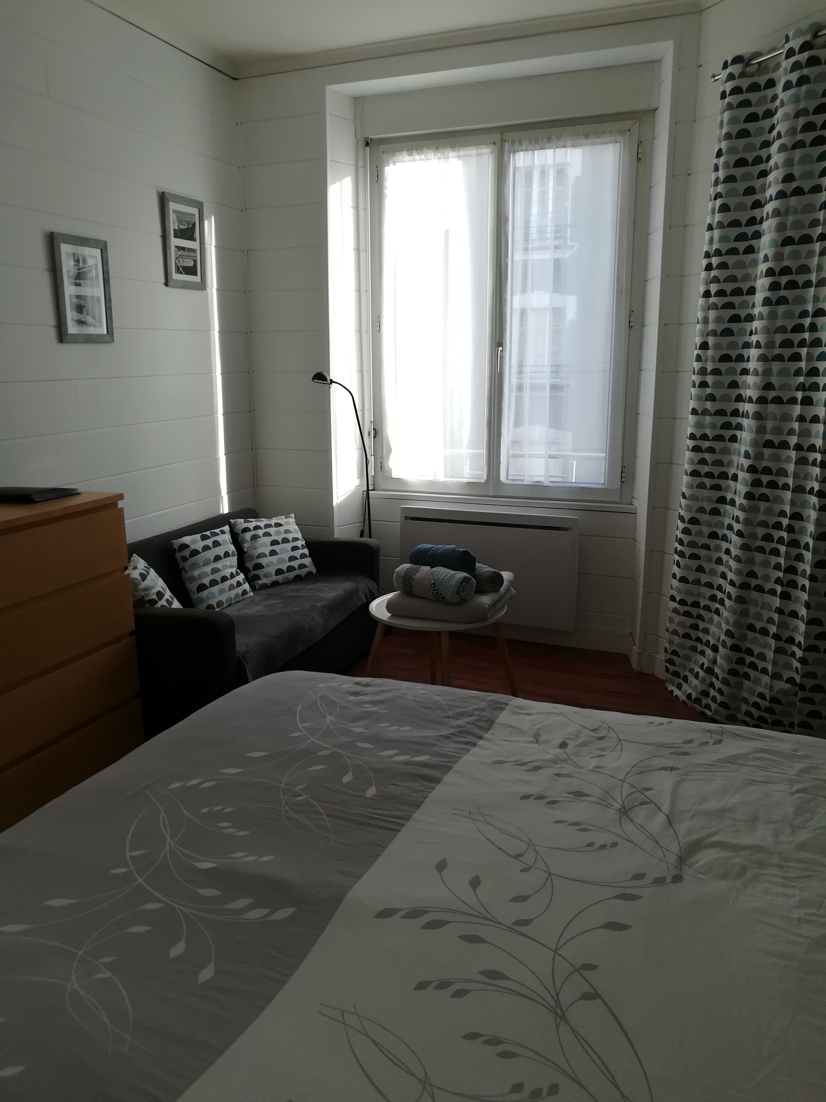 Bright studio in Brest center, near tramway