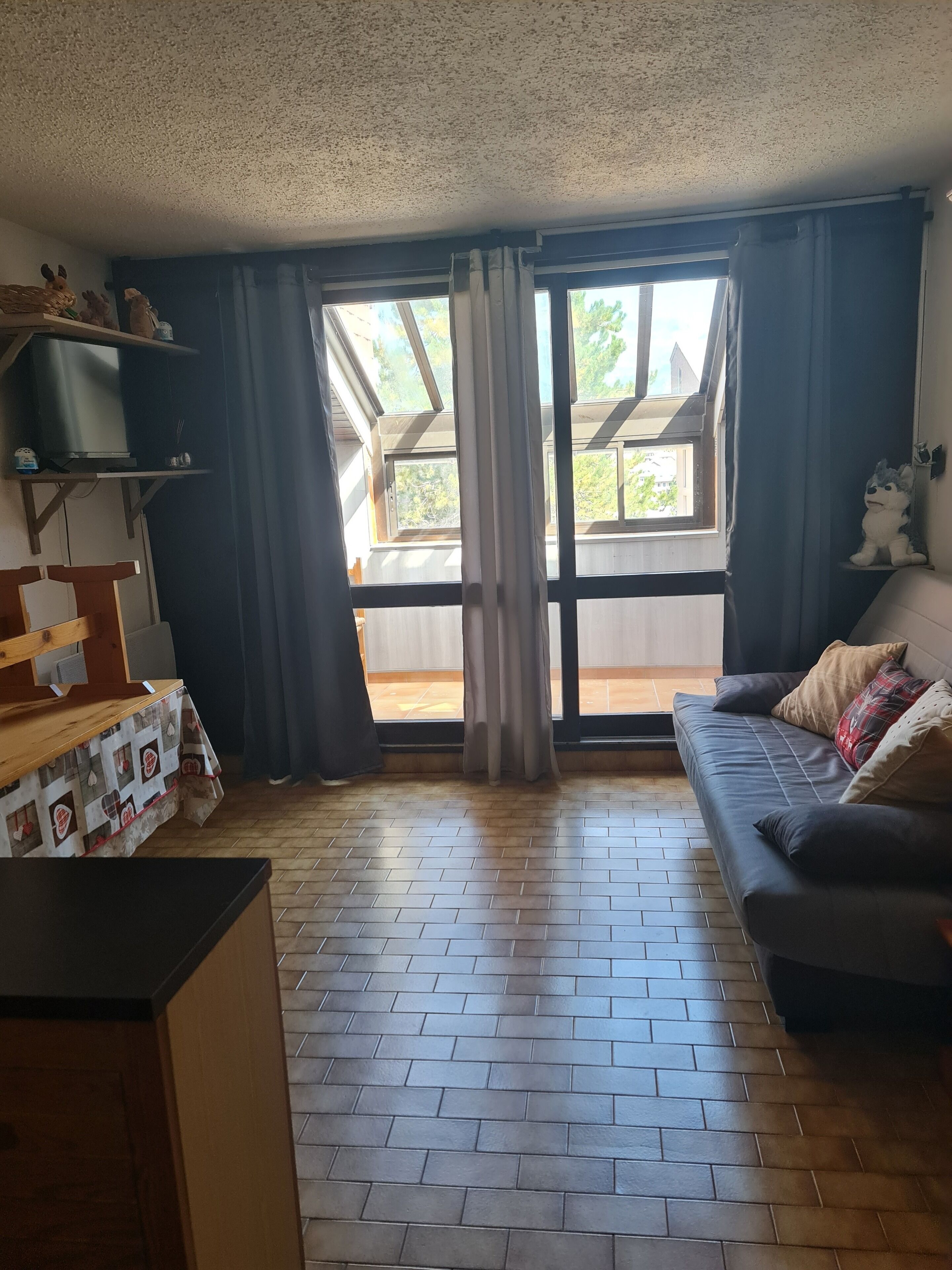 Nice Studio 24m2 + balcony in the heart of the village of Ancelle (summer / winter) / Near GAP