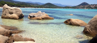 VILLA BELLE VUE MER SANTA GIULIA 6 people, beach 600 meters PORTO VECCHIO