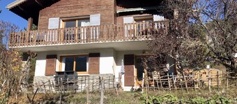 Large T2 on the garden level of CHALET in BARCELONNETTE (04400)