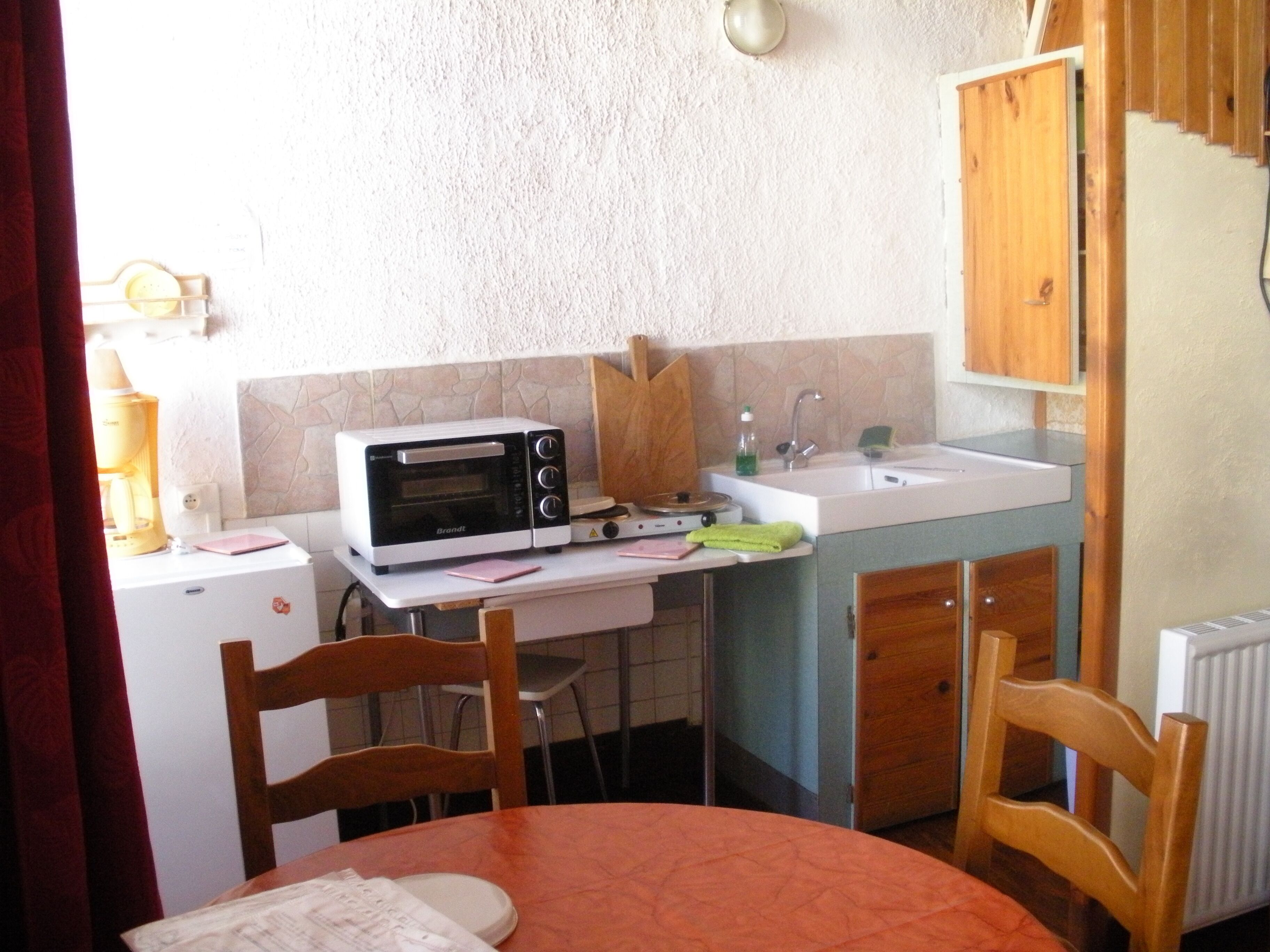 Studio on the 1st floor next to the thermal baths and the fun thermal center