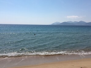 ビーチの近く