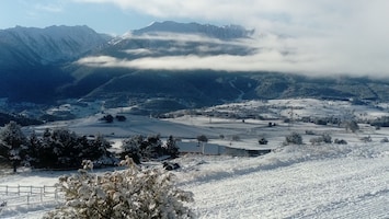Vue de l'appartement en hiver